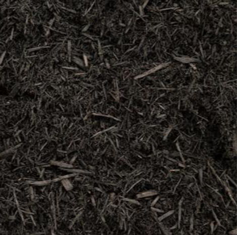 Enhanced Black Mulch - Full Cubic Yard